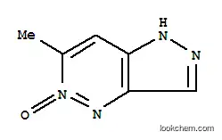 Molecular Structure of 156118-19-3 (1H-Pyrazolo[4,3-c]pyridazine,6-methyl-,5-oxide(9CI))