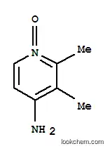 Molecular Structure of 156118-22-8 (4-Pyridinamine,2,3-dimethyl-,1-oxide(9CI))