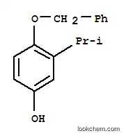 Molecular Structure of 156740-94-2 (4-Benzyloxy-3-isopropyl-phenol)