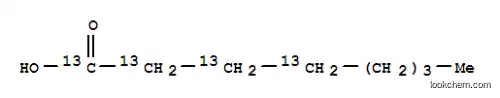 Octanoic acid-1,2,3,4-13C4