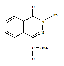 3-Ethyl-4-oxo-3,4-dihydro-phthalazine-1-carboxylic acid methyl ester
