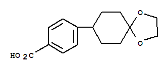 Benzoic acid,4-(1,4-dioxaspiro[4.5]dec-8-yl)-