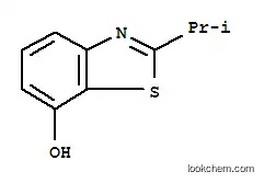 Molecular Structure of 163299-23-8 (7-Benzothiazolol,2-(1-methylethyl)-(9CI))