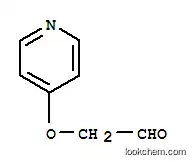 Molecular Structure of 163348-44-5 (Acetaldehyde, (4-pyridinyloxy)- (9CI))