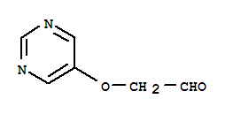 Acetaldehyde,2-(5-pyrimidinyloxy)-