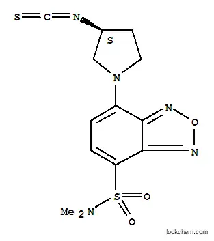 Molecular Structure of 163927-32-0 ((S)-(+)-DBD-PY-NCS)