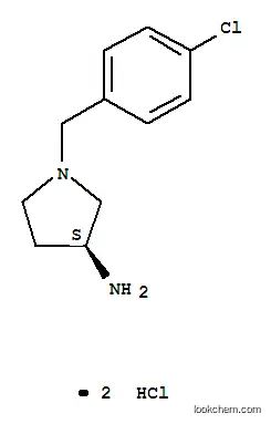 Molecular Structure of 169452-11-3 (1-(4-CHLORO-BENZYL)-PYRROLIDIN-3-YLAMINE DIHYDROCHLORIDE)