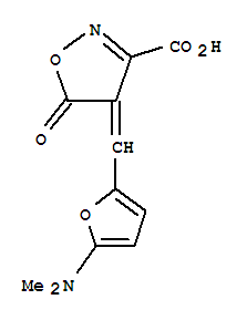 3-ISOXAZOLECARBOXYLIC ACID 4-[[5-(DIMETHYLAMINO)-FURAN-2-YL]METHYLENE]-4,5-DIHYDRO-5-OXO-