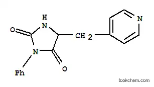 Molecular Structure of 174262-99-8 (2,4-Imidazolidinedione,  3-phenyl-5-(4-pyridinylmethyl)-)