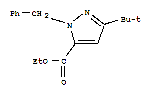 ETHYL 1-BENZYL-3-(TERT-BUTYL)-1H-PYRAZOLE-5-CARBOXYLATE