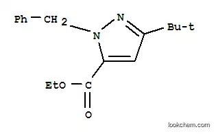 Molecular Structure of 175277-04-0 (ETHYL 1-BENZYL-3-(TERT-BUTYL)-1H-PYRAZOLE-5-CARBOXYLATE)