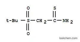 Molecular Structure of 175277-31-3 (2-(TERT-BUTYLSULFONYL)ETHANETHIOAMIDE)