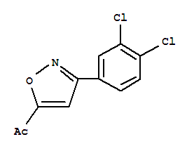 1-[3-(3,4-Dichlorophenyl)isoxazol-5-yl]ethan-1-one