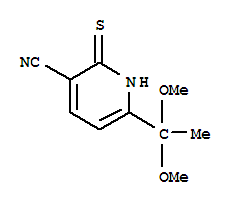 6-(1,1-DIMETHOXYETHYL)-2-MERCAPTONICOTINONITRILE
