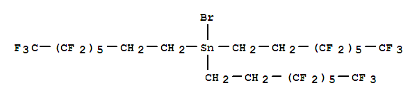 Stannane,bromotris(3,3,4,4,5,5,6,6,7,7,8,8,8-tridecafluorooctyl)-(175354-31-1)