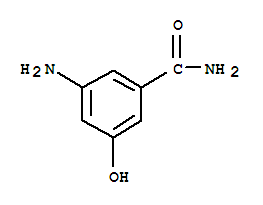 Benzamide, 3-amino-5-hydroxy- (9CI)