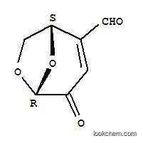 Molecular Structure of 176912-65-5 (6,8-Dioxabicyclo[3.2.1]oct-2-ene-2-carboxaldehyde, 4-oxo-, (1S)- (9CI))