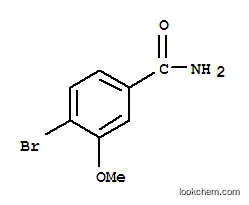 Molecular Structure of 176961-57-2 (4-Bromo-3-methoxybenzamide 98%)