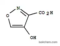 Molecular Structure of 178316-77-3 (3-Isoxazolecarboxylicacid,4-hydroxy-(9CI))
