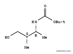 Molecular Structure of 179116-06-4 (Carbamic acid, (3-hydroxy-1,2-dimethylpropyl)-, 1,1-dimethylethyl ester,)
