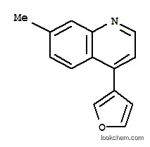 Molecular Structure of 179380-96-2 (3-(7-METHYL-QUINOLINE-4-YL)-FURAN)