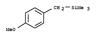 Molecular Structure of 17988-20-4 (Benzene,1-methoxy-4-[(trimethylsilyl)methyl]-)