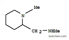 Molecular Structure of 184637-50-1 (Methyl[(1-methylpiperidin-2-yl)methyl]amine)