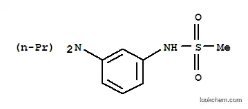 Molecular Structure of 186453-43-0 (3-(N,N-Dipropyl)amino-N-methylsulfonylaniline)