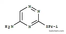 Molecular Structure of 187099-36-1 (3-(ISOPROPYLSULFANYL)-1,2,4-TRIAZIN-5-YLAMINE)