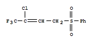 3-CHLORO-4,4,4-TRIFLUORO-2-BUTENYL PHENYL SULPHONE