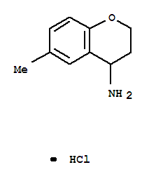 2H-1-Benzopyran-4-amine,3,4-dihydro-6-methyl-, hydrochloride (1:1)