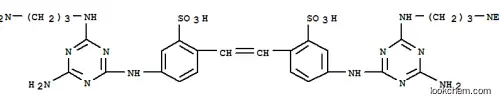 2,2'-(1,2-Ethenediyl)bis[5-[[4-amino-6-[[3-(diethylamino)propyl]amino]-1,3,5-triazin-2-yl]amino]-benzenesulfonic acid]