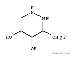 Molecular Structure of 196085-76-4 (4,5-Pyridazinediol,3-(fluoromethyl)hexahydro-(9CI))