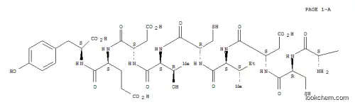 Molecular Structure of 197171-78-1 (H-LYS-CYS-ASP-ILE-CYS-THR-ASP-GLU-TYR-OH)