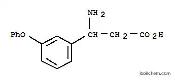 Molecular Structure of 202131-32-6 (3-(3-PHENOXYPHENYL)-DL-BETA-ALANINE)