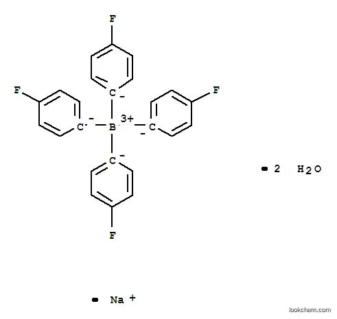 Molecular Structure of 207683-22-5 (SODIUM TETRAKIS(4-FLUOROPHENYL)BORATE)