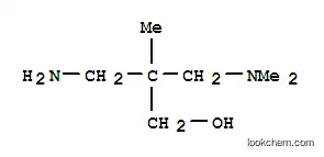 Molecular Structure of 208105-58-2 (1-Propanol,3-amino-2-[(dimethylamino)methyl]-2-methyl-(9CI))