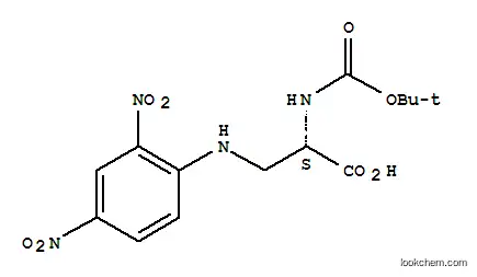 Molecular Structure of 214750-67-1 (BOC-DAP(DNP)-OH)