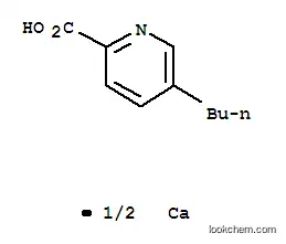 Molecular Structure of 21813-99-0 (calcium bis(5-butylpyridine-2-carboxylate))