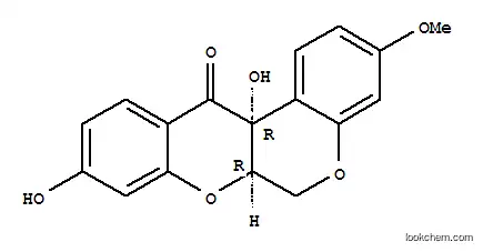 [1]Benzopyrano[3,4-b][1]benzopyran-12(6H)-one,6a,12a-dihydro-9,12a-dihydroxy-3-methoxy-, (6aR,12aR)-