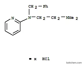 Molecular Structure of 22306-05-4 (TRIPELENNAMINE HYDROCHLORIDE)