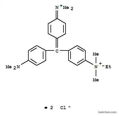 Molecular Structure of 22383-16-0 (METHYL GREEN)