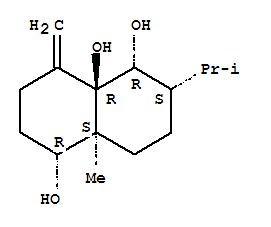 225643-62-9,1,4a,5(2H)-Naphthalenetriol,octahydro-8a-methyl-4-methylene-6-(1-methylethyl)-, (1R,4aR,5R,6S,8aS)-,Kikkanol A