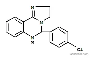 Molecular Structure of 23597-98-0 (5-(4-chlorophenyl)-2,3,5,6-tetrahydroimidazo[1,2-c]quinazoline)