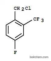Molecular Structure of 248262-29-5 (2-Trifluoromethyl-4-fluorobenzyl chloride)