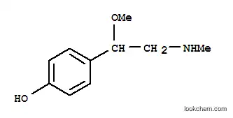 Molecular Structure of 25006-35-3 (Mythylsynephrine)