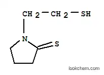 Molecular Structure of 251318-68-0 (2-Pyrrolidinethione,  1-(2-mercaptoethyl)-)