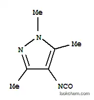 Molecular Structure of 252956-48-2 (4-ISOCYANATO-1,3,5-TRIMETHYL-1H-PYRAZOLE)