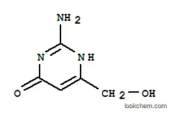 Molecular Structure of 253340-48-6 (4(1H)-Pyrimidinone, 2-amino-6-(hydroxymethyl)- (9CI))
