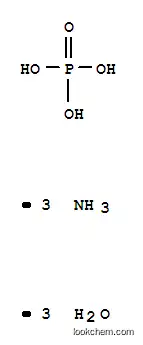 Molecular Structure of 25447-33-0 (Triammonium phosphate trihydrate)